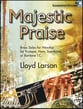 MAJESTIC PRAISE BRASS SOLOS WITH CD cover